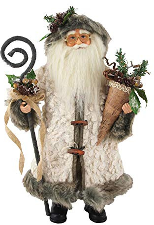 15 Gathering Woodsman Santa