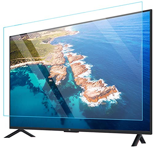 KELUNIS Protecteur D'écran De Télévision 32-75 Pouces, Anti-Éblouissant/Anti-Lumière Bleue/Anti-Rayures Film Panneau De Protection De Moniteur Soulager La Fatigue Oculaire Pour LCD, LED,60 (1338*756)