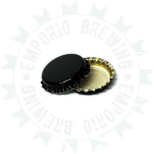 Emporio enologico vesuviano Tappo Corona Bottiglie Birra Colore Nero (200, 26)