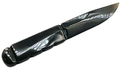 GAJUST Couteau de Protection en Cristal d'obsidienne Fait à la Main for Hommes, Cadeaux, Talisman Magique, épée, Fournitures de sorcière, Ornements