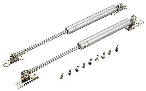 Soft-Close-Scharniere für Küchenschränke, 2 Stück Dachboden-Upturn-Türstange, Bettkasten, pneumatische Stange, Möbel, pneumatische Stützstange, Oberlicht, Teleskopkissen, Luftunterstützung, 80–200 N,