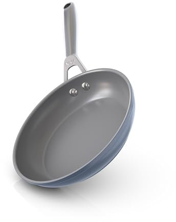 Ninja NeverStick Ceramic Pro CW30020MM Non-Stick Frying Pan, PTFE Free, Ceramic Coating, Stainless Steel Handle, Oven Safe up to 350°C, Suitable for All
