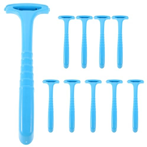 AUTSUPPL Lot De 10 Grattoirs À Pieds Pour Peaux Mortes Racloir Pied En Acier Inoxydable Grattoir À Talons Pour Enlever Les Callosités Pédicure Professionnelle Pour Maison Et Salon