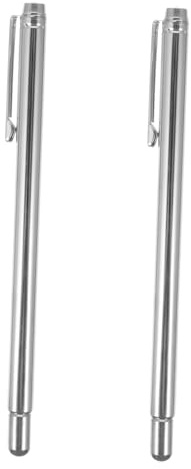 Baguette de Sourcier Rétractable 2 Pièces en Acier Inoxydable pour Eau | Finition Argenté, Exploration Spirituelle, Chasse, Détection Métaux Précieux, Tiges Télescopiques Portables