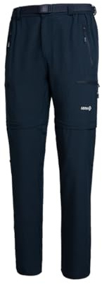 Izas Blois M Pantalón Desmontable para Hombre de Aventuras al Aire Libre. Diseño Práctico y Funcional. Convertibles en Pantalón Corto