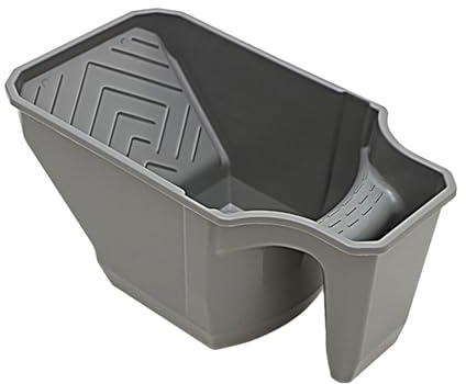 Colcolo Bandeja para rodillo de pintura, ligera, para pintar paredes, reparar y decorar.