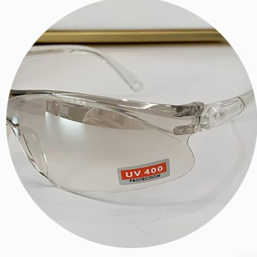 babominimer Gafas de seguridad protectoras para hombres y mujeres con protección ocular completa contra el polvo, la arena, el viento y la luz solar para equitación, ciclismo y al aire libre (4)