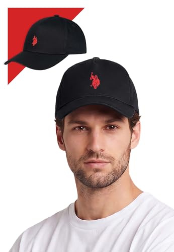 U.S. POLO ASSN. Unisex Cap (One Size) Baseball-Style mit verstellbarem Strapback - P023