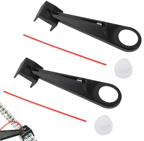 OIXYAZ Set 2 Kit Pulizia Catena Moto: Applicatore Spray + Pulitore con Spazzola per Moto/Bici/MTB