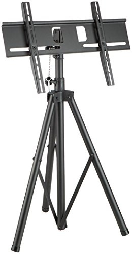 Allcam TR941 Portable Tripod Stand with Mount Size Mounting Bracket Universal for 32-55 inch LCD/LED Plasma TV, Tilt up/down 20°, Freely Pan 360°, Max Height 180 cm, Up to Mount Size 600 x 400