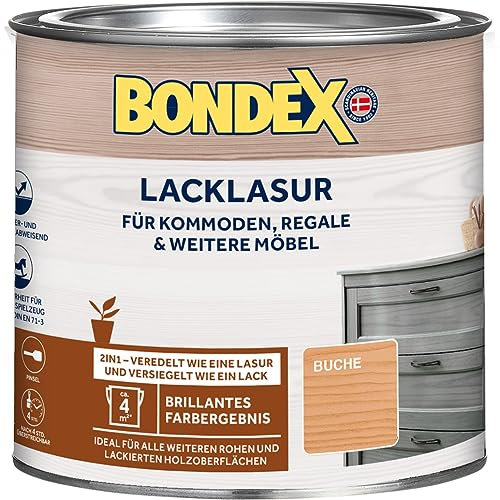 BONDEX Vernice impregnante 2in1 FAGGIO per legno interno 375ml