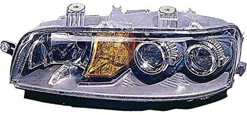 Izquierdo-FARO PRINCIPAL-antiniebla-Manual/Eléctrico FONDO GRIS OSCURO 99->01 DARK GREY MASK 99->01 H7+H7+H3 IPARLUX compatible con FIAT PUNTO (99->03)