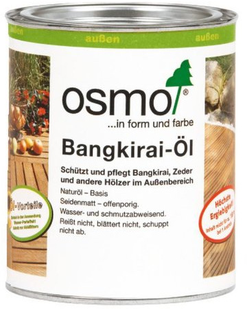 Osmo Bangkirai-Öl dunkel 2,5 Liter
