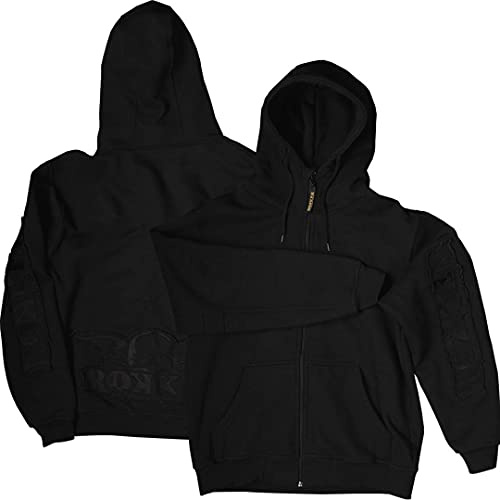 Rokker Zip Hoodie, schwarz, XL