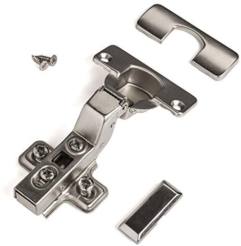 SOTECH 6 Stück Topfbänder 105° Innenanschlag mit SOFT-CLOSE | inkl. Montageplatten und Schrauben und schnell Montage KLIP, getestet mit 50000 Zyklen SO-T52