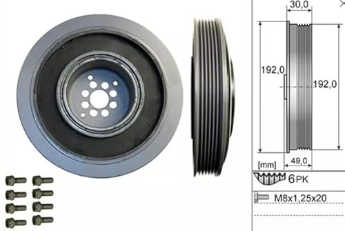 INA 544 0102 20 Riemenscheibensatz Kurbelwelle mit Zubehör Kompatibel mit AUDI A4 Avant 8K5, B8 059105251AA 059105251AD 059105251AH | Kompatibel mit: AUDI A4 Allroad B8, A4 B7, A4 B7 Avant, A4 B7 Cabriolet, A4 B8, A4 B8 Avant, A5, A5 Cabriolet, A5 Sportback