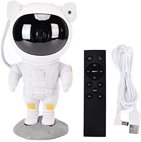 Astronauta Starry Sky Proyector LED Atmósfera Luz Nocturna Decoración de Dormitorio