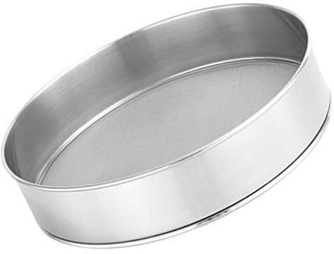 YARNOW Setaccio per Inossidabile Fine per Setacciare e Utensile per Dolci e Pane Sifting Strainer Portatile per e