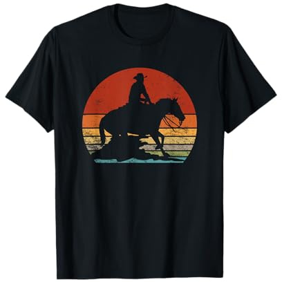 Westernreiter Pferdesport Reiter Pferd Westernreiten T-Shirt