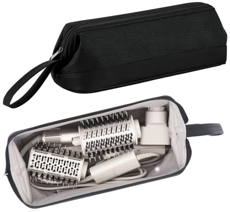 GENCAM Tragetasche Kompatibel Mit Shark FlexStyle/Dyson Airwrap, Schwarz | Reisetasche für HD430 Haartrockner, Tragbare Aufbewahrungstasche, Kompatibel Mit Dyson Airwrap