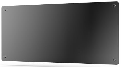 PURLINE | Radiador Control Wifi de Cristal 2000W PANEL GLASS2000 - Radiador Wifi Calefacción Silenciosa y Eficiente con Control WiFi, Programable y Apto para Baños