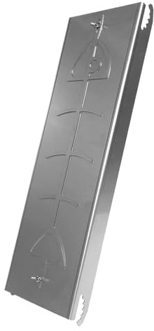 ZHUMCCY Soporte para Salmón A La Llama,Tabla de Parrilla Acero Inoxidable para Exterior - Accesorio de Cocina Ajustable para Carne Casa Interior Exterior