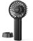 EasyAcc Mini Handheld Fan, Powerful Desk Fan 3000mAh Up to 15Hours with Lanyard & Detachable Base 3 Speed USB C Rechargeable Portable Fan Quiet Personal Pocket for Kids Girl Women Travel Home-Black