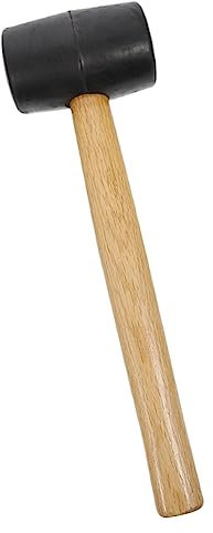 Generic Gummihammer Greifer Hämmer Teppich-Kit Rutschfester Hammer Palettendachziegel Installation Kleiner Bodenbelag Schlitten Ziegel Meißel Bolster Installation Hammer Reparatur Laminat Griffe Holz