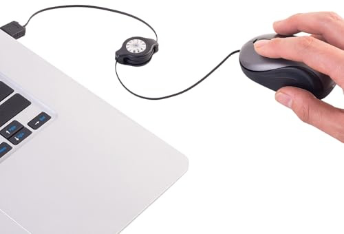 Souris De Pour Ordinateur Portable Accessoires Informatiques Silencieux | Souris De Légère Filaire Pour Femmes Hommes Gamers Programmeurs Maison Bureau Entreprise Avion