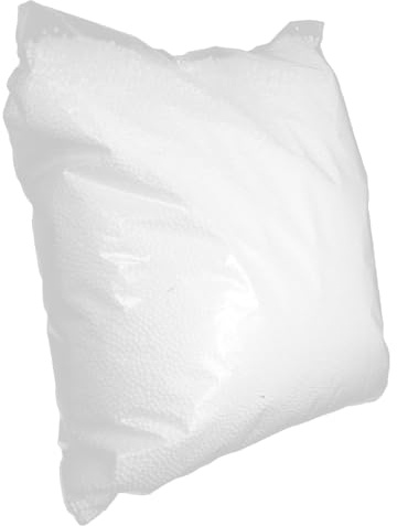 Ciieeo Billles De Mousse 3-5mm 35l pour Rembourrage De Pouf, Coussin Et Oreiller, Petites Perles Rondes en Mousse Artisanale, Remplissage Léger Polyvalent pour Fauteuil, Loisirs Créatifs Et Détente