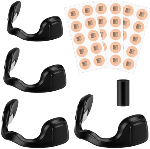 60 Bande Anti Ronflement Nasale Nose - Nasale Magnétique Strips Aimant Nez Respiration Avec 4 Tailles de Pinces Nasales, Ecarteur Nasal Doux pour la Peau Ajustement Sommeil Sport Voyage Homme Femme