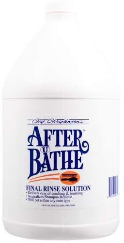 Chris Christensen After U Bathe Final Rinse Solution - Professionelle abschließende Spülung für Hundepflege - Entfernt Rückstände & verleiht glänzendes Fell - Langanhaltende Frische, 3,8 l