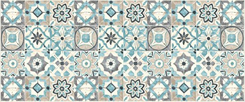 Vilber, Tapis en vinyle, KOLLAR DL 03, 50X100X0.22 cm, Bleu - 03