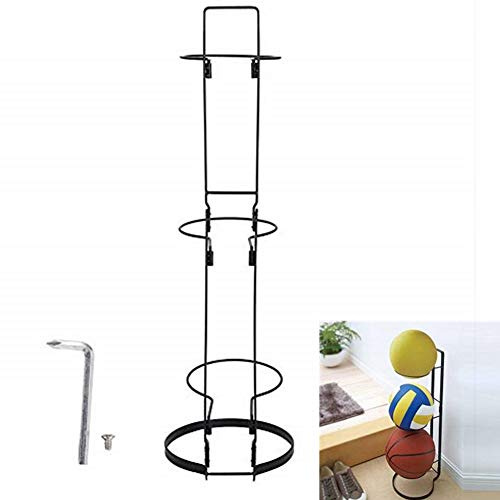 Cafopgrill - Soporte de Almacenamiento para Globos, Soporte de Deporte de fútbol para balón de fútbol Butler Soporte de Baloncesto Duradero y práctico para Ahorrar Espacio