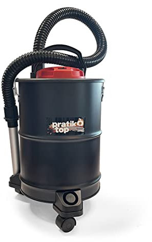 San Marco, Aspiracenere Elettrico Pratiko Top Da 1200 W Per Stufa A Pellet o Camino A Legna, Bidone Da 18 Lt.