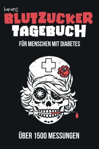 Blutzucker Tagebuch - Für Menschen mit Diabetis: Übersichtliche Tabelle für Diabetiker mit über 1500 Messungen. Datum, Uhrzeit, BZ-Wert, Mediakation und Bemerkungen
