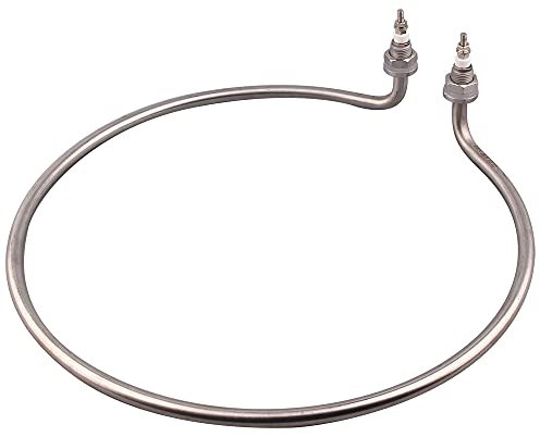 JINGERL 220V 3KW / 4KW / 5KW Electric Resistance for Electric Round Stainless Steel Immersion Water Heater (Color : 3KW)