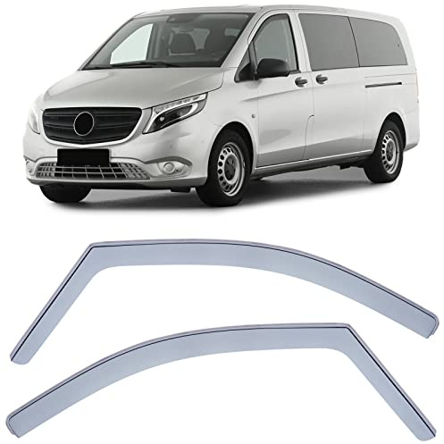 Windabweiser Regenschutz Schwarz für Mercedes V-Klasse Vito W639/2 W447 ab 14