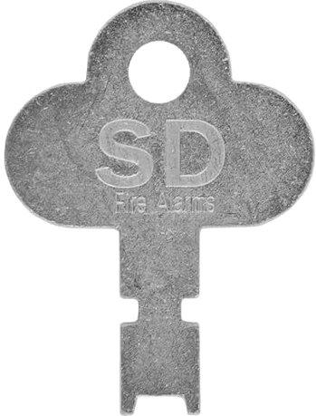 6083-C Bulgin Locks/Key Switches Test Key - For SM0319, SM0320, SM0324 Switches