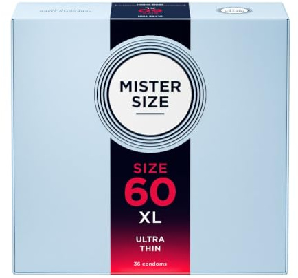 Mister Size - 60 mm Condoms 36 Pieces 4260605480157