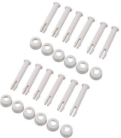 NYSUZHOUJI 12 Stück Kunststoff-Pool-Verbindungsstifte, Pool-Montagesatz, Verbindungsnagel-Bolzenstift, PVC, praktischer Verbindungsstift für 28270 28272, 6 cm (5,5 cm)