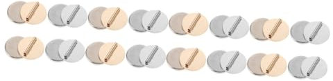 16 Paires convertisseur de Broche Accessoires de déguisements Broche aimantée loqueteau magnétique Boucle magnétique pour aimants de de vêtements Partie Métal SEWACC