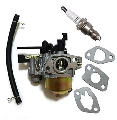 rjpbk Vergaser- und Zündkerzen-Reparatursatz for Schneefräsen, passend for Holzinger HSF-65LE Vergaser für Schneefräse
