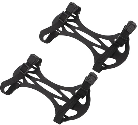 GARVALON 2 Pezzi Protezione per Braccio da Tiro con L'Arco Regolabile 2 Pezzi, Protettore Avambraccio Unisex Elastico Ultraleggero, Attrezzatura per Pratica di Tiro Giovanile Indoor e
