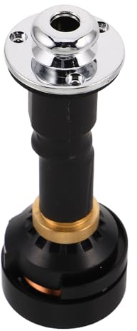 PAMINGONO Kabelloser Metall Tonabnehmer für Cajon und Djembe 8,6cm Tragbarer Schlagzeug Klangverstärker für Afrikanische Percussion und Straßenauftritte