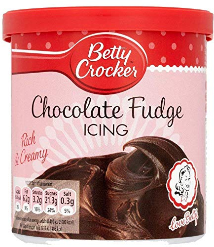 Betty Crocker Chocolate Fudge Icing 450g - Schokoladen-Fudge Glasur