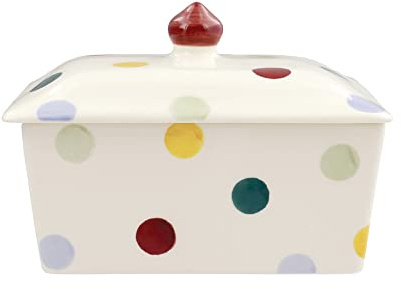 Emma Bridgewater Polka Dot Small Butter Dish with Lid