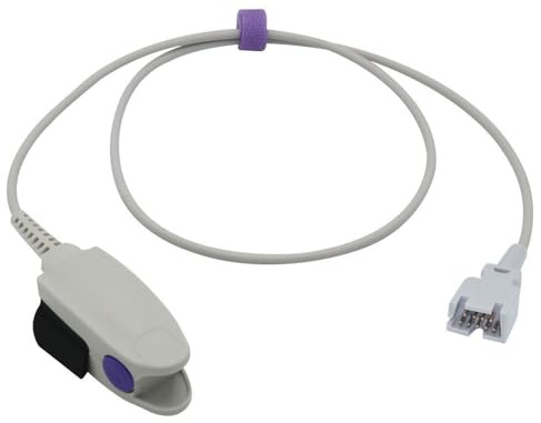 Sino-k Kompatibel Masimo Spo2 Sensor 1863 LNCS DCI Erwachsene Fingerclip 3,2 ft 9 Pins Connector FDA/CE Genehmigt