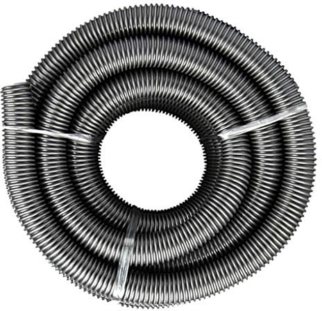 perfk Manguera de Aspiradora Flexible de Plástico Manguera de Recolección de Polvo de Repuesto, Negro, a- 3m Gris 40mm