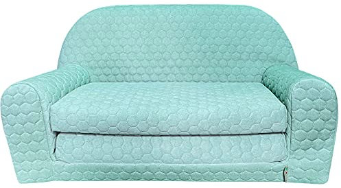 FORTISLINE – Kindersofa MINI ausklappbar 40x78x45cm - Kindersofa für Kinder 2in1 - Kindercouch ausklappbar - Schlafcouch aus Schaumstoff - Abnehmbarer Bezug - Viele Motive